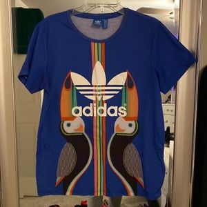 Adidas flamingo loose tee